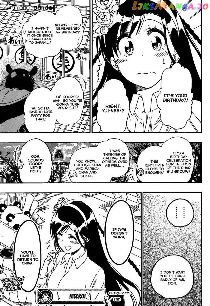 Nisekoi Chapter 175 image 19_optimized